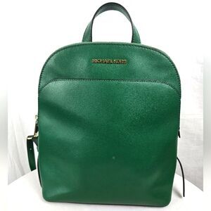 Michael Kors Green Backpack
